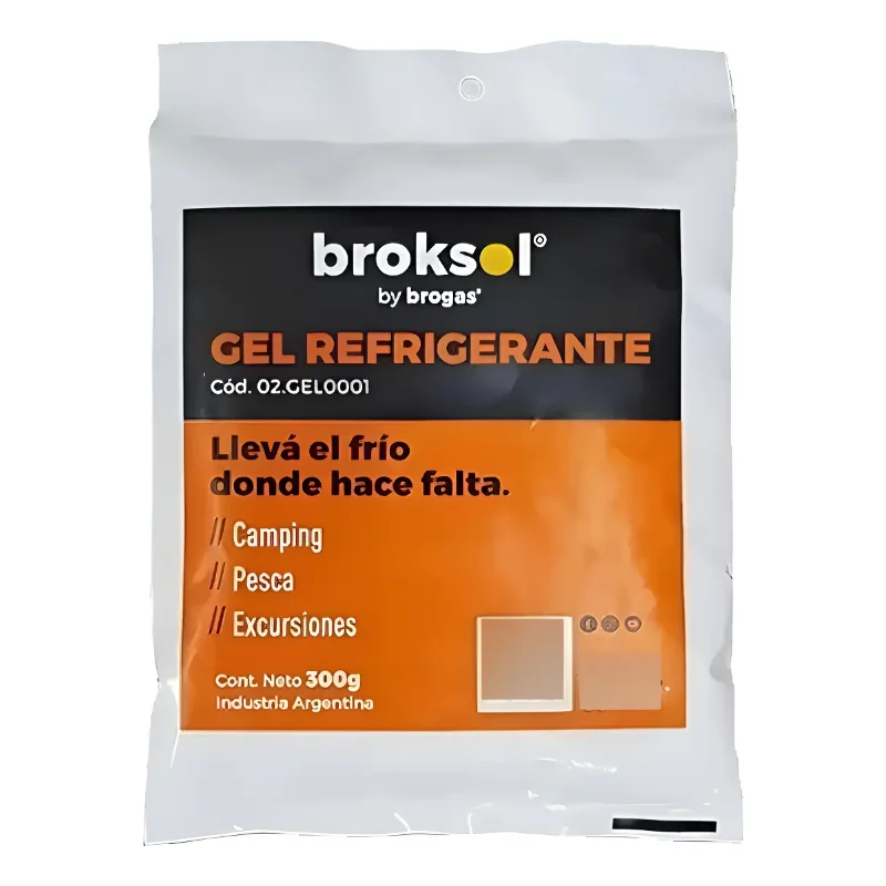 BROGAS GEL REFRIGERANTE 300 Grs · Cód. 0002GEL0001