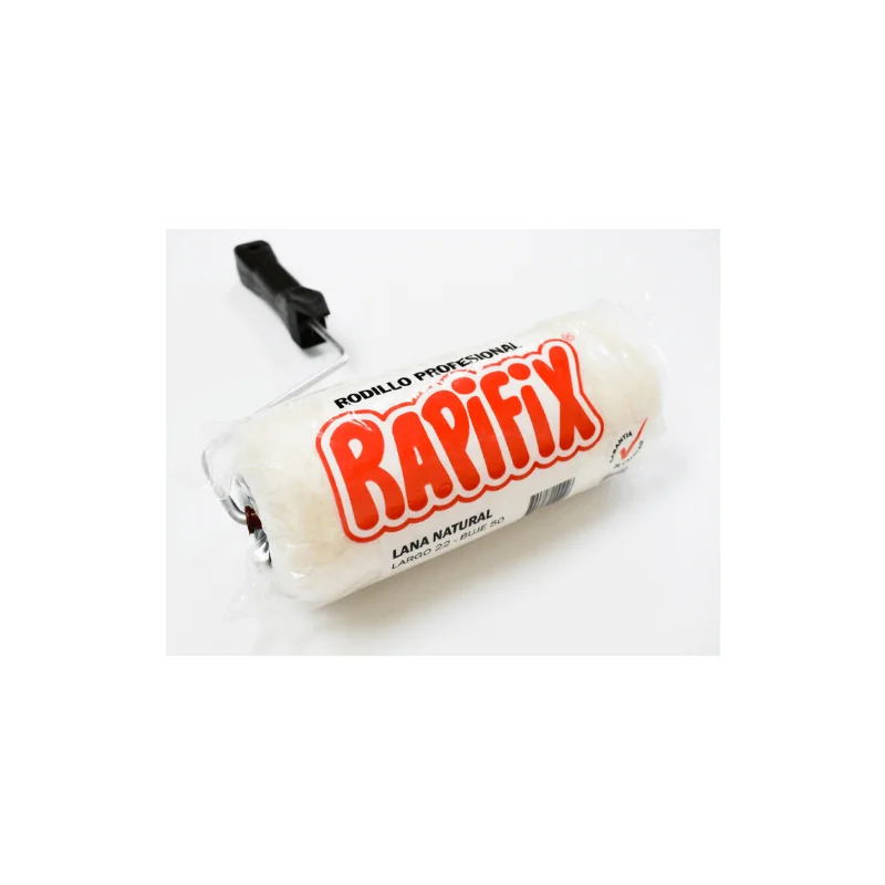 RAPIFIX Rodillo de Lana Natural Pelo Largo 30 mm · Cód. 00050/XXX