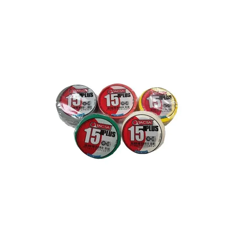 Tacsa Cinta Aisladora Tacsa (Pack x 10 Unidades) · Cód. 00150