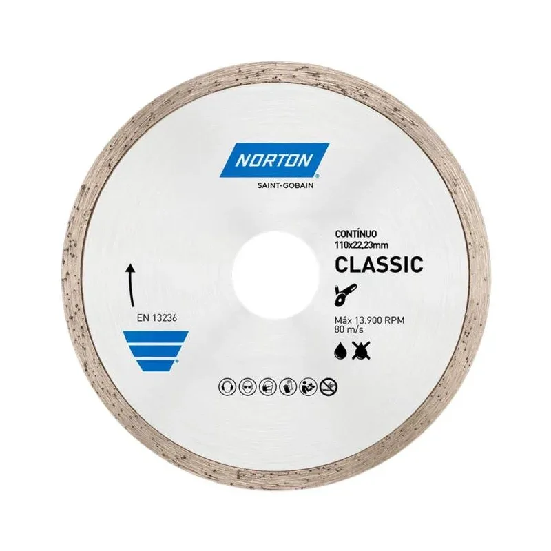 NORTON DISCO DIAMANTADO CONTINUO NORTON 4,5' · Cód. 0020/7066