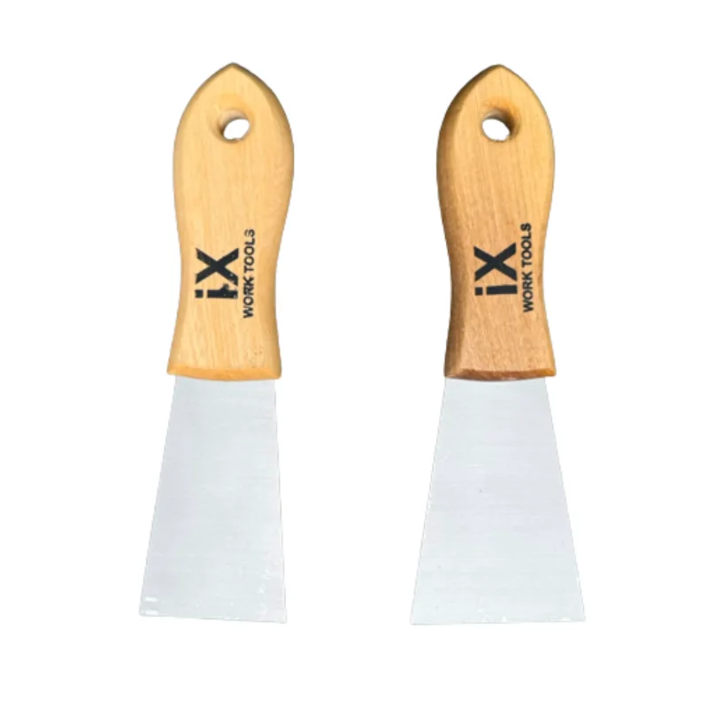 IX HERRAMIENTAS Espátula con Mango de Madera IX · Cód. 004/00XX