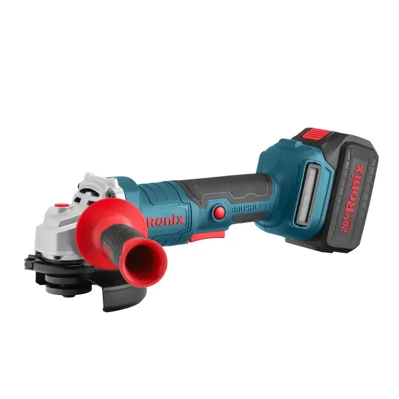 Ronix Amoladora Inalámbrica Brushless 125mm 20V Ronix 8657C S/Batería y Cargador · Cód. 008657C