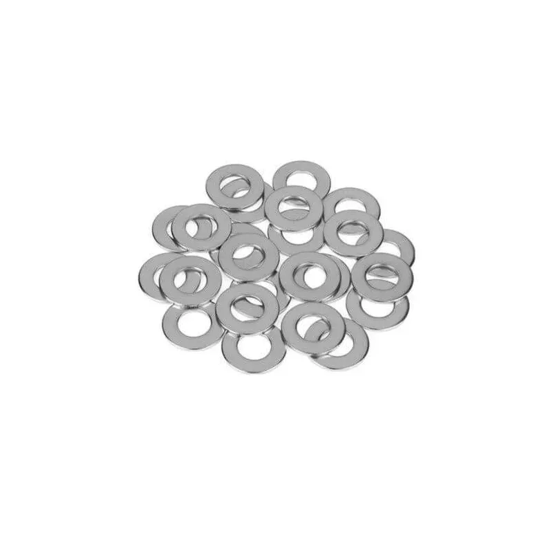 TEL AUTOPERFORANTES Arandelas Planas de Acero Inoxidable 1/8 Pulgada (Caja x 10 Unidades) · Cód. 00AI