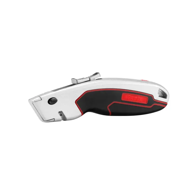 Cutter trincheta trapezoidal metálico retráctil Ronix RH-3013