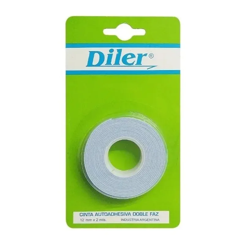 DILER Cinta Doble Faz Diler 2 Metros · Cód. 00DF12X