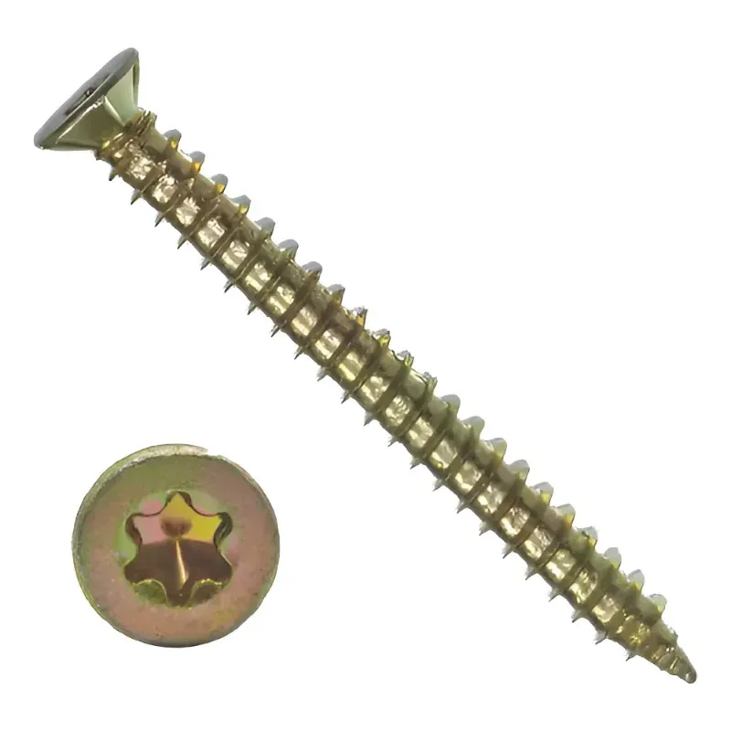 TEL AUTOPERFORANTES Tornillo Autoperforante para Hormigón con Cabeza Torx T30 · Cód. 00Hx
