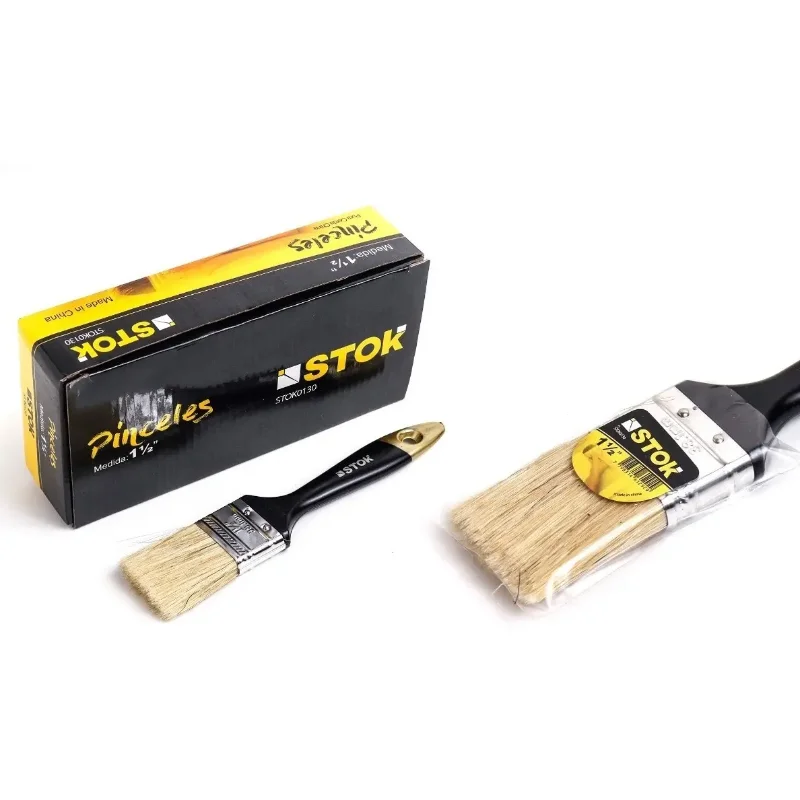 Pincel de Cerda con Mango de Madera Kleber · Cód. 00KLEPINCEL