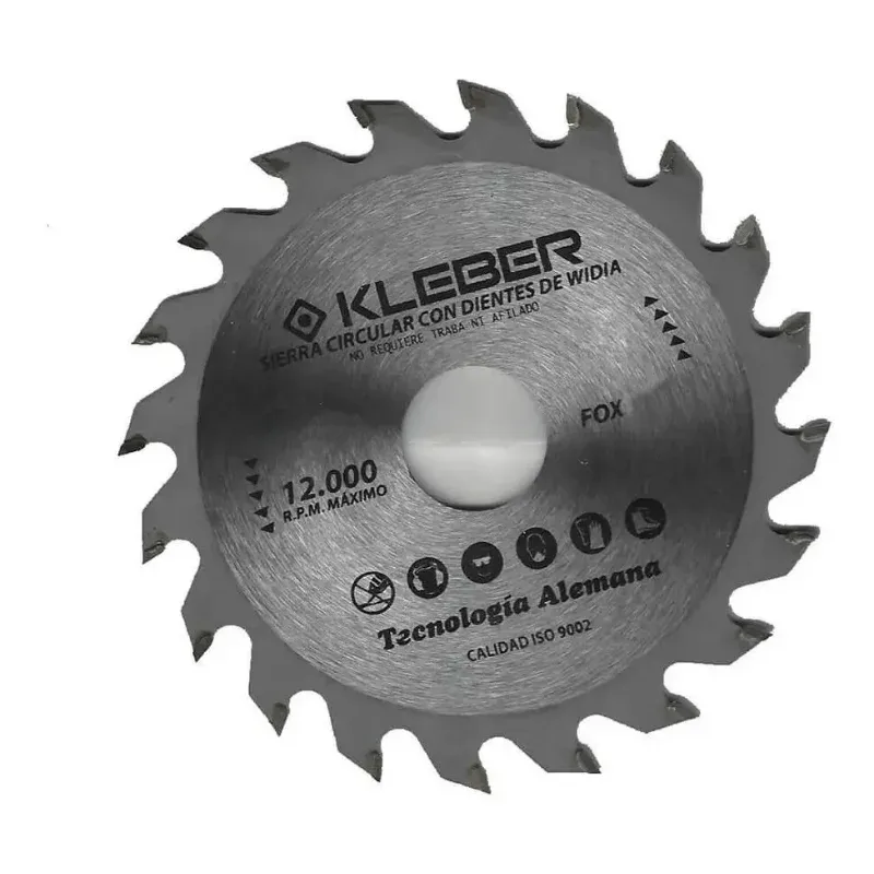 KLEBER SIERRA CIRCULAR WIDIA 113 MM 20 DTES. EJE 7/8 C RED 5/8 · Cód. 00KLE10400