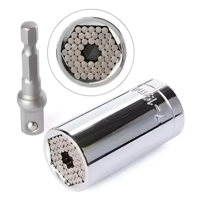 KLEBER Bocallave Universal Kleber 7 a 19 mm con Adaptador 3/8 · Cód. 00KLE80200