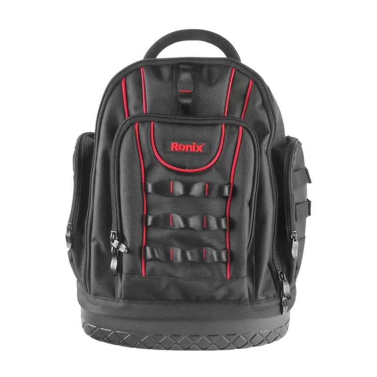 RONIX - Herr. Manuales Mochila Reforzada con Base Plástica Ronix RH-9144 · Cód. 00MRP001