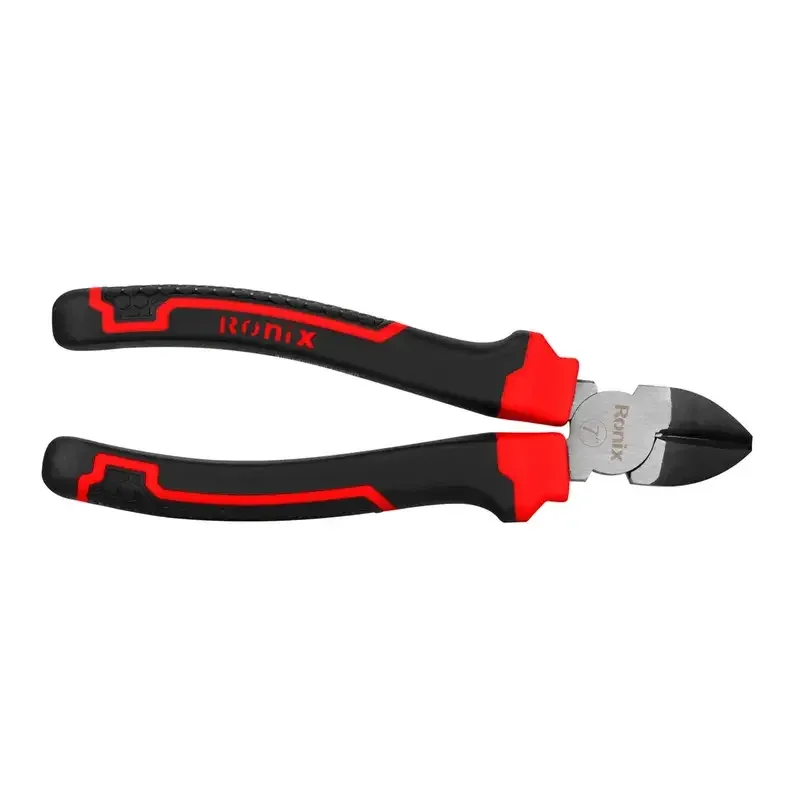 Ronix Pinza Alicate de Corte Diagonal Ronix RH-1267 7 Pulgadas 180mm · Cód. 00PAM017
