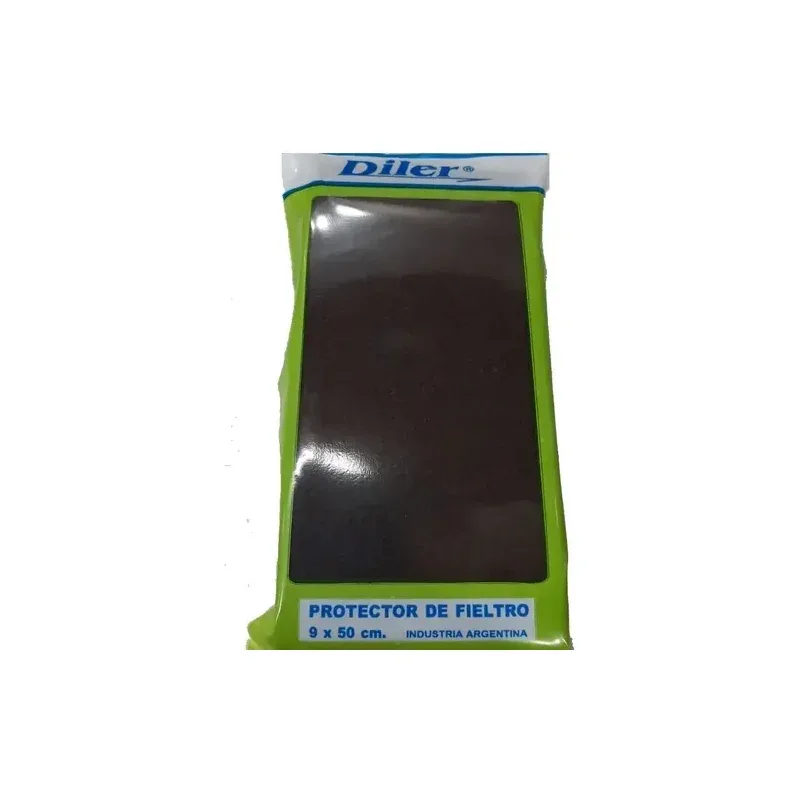 DILER Protector de Fieltro Marrón Diler 9 x 50 cm · Cód. 00PF9M