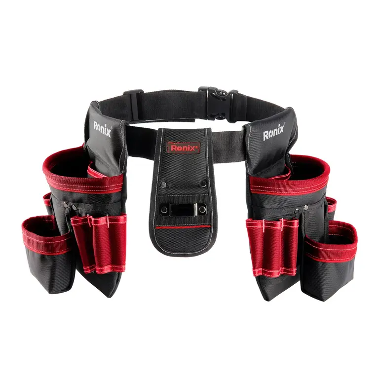 Porta herramientas cinturon de 24 compartimentos Ronix RH-9146