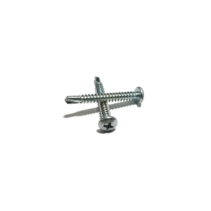 TEL AUTOPERFORANTES Tornillo Autoperforante Parker Punta Mecha Zincado · Cód. 00PMX