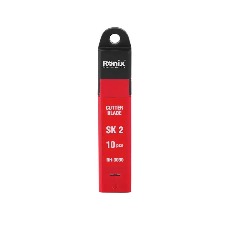 Repuesto hojas de cutter de 18mm SK2 en blister de 10 pz Ronix RH-3090