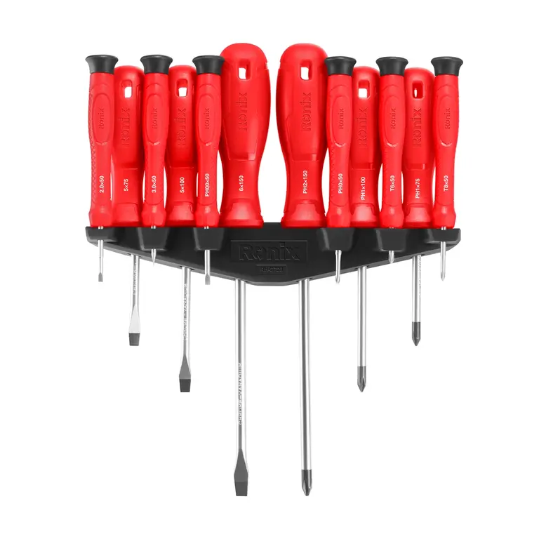 Set de destornilladores Torx - plano - philips de 12 pz Ronix RH-2728