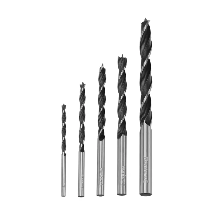 RONIX - Herr. Manuales SET DE MECHAS P/ MADERA DE 5 PZ RONIX RH-5375 · Cód. 00SMM005