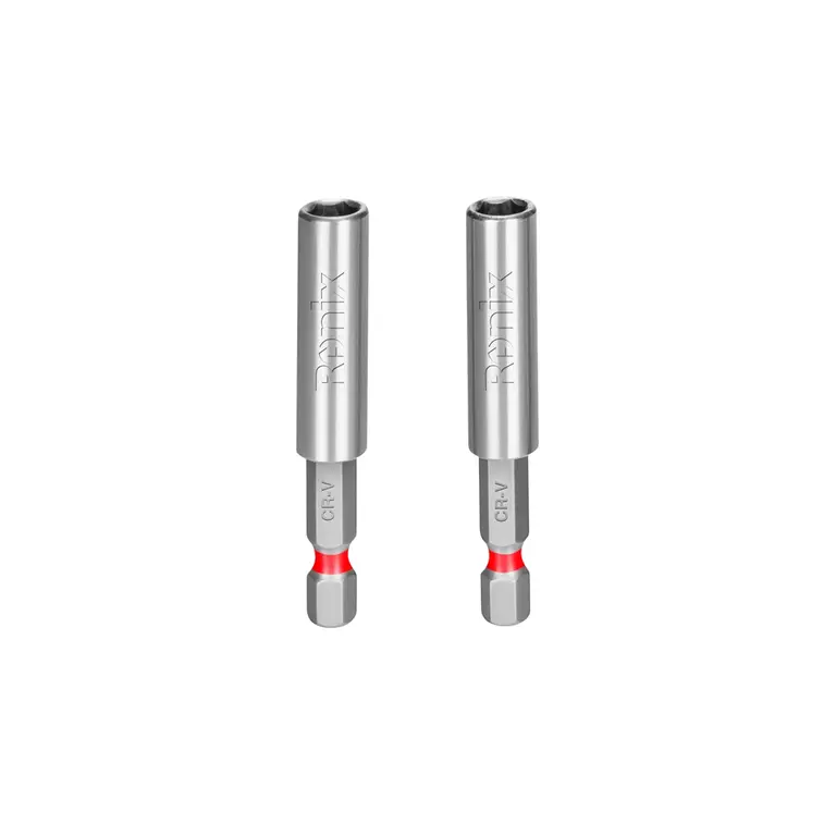 Set de 2 porta puntas de 1/4 magnético p/ taladro Ronix RH-5455