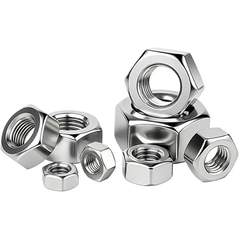 TEL AUTOPERFORANTES Tuerca Hexagonal Inoxidable TEL (Caja x 10 unidades) · Cód. 00TI