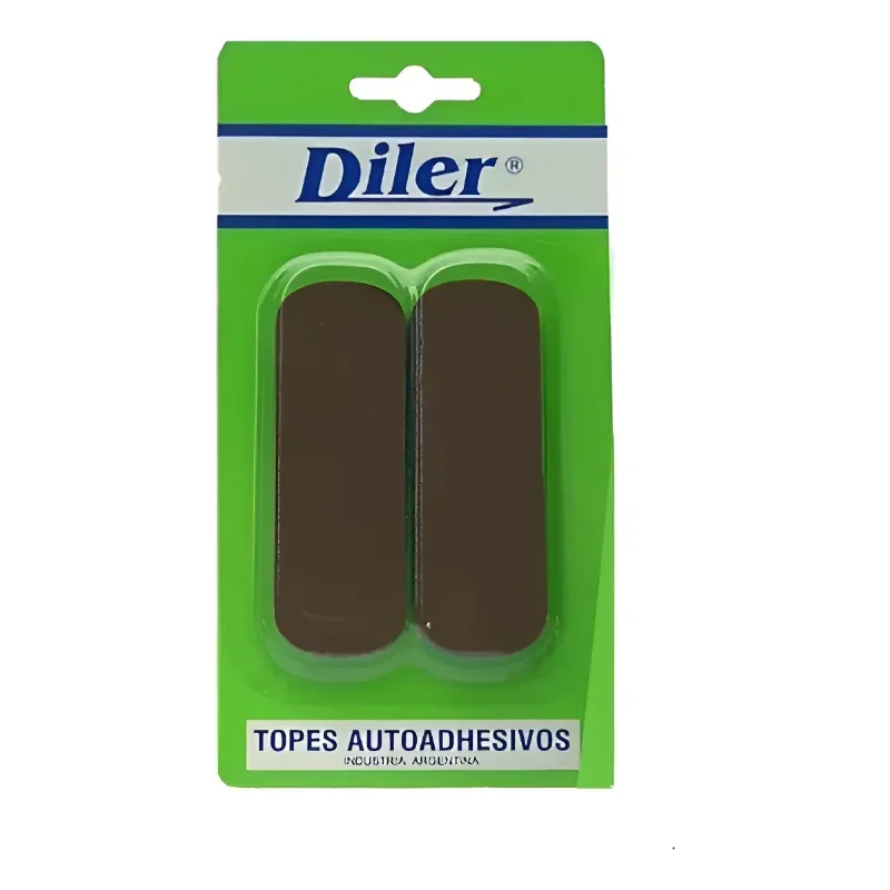 DILER Topes Autoadhesivos Rectangulares Diler · Cód. 00TRM