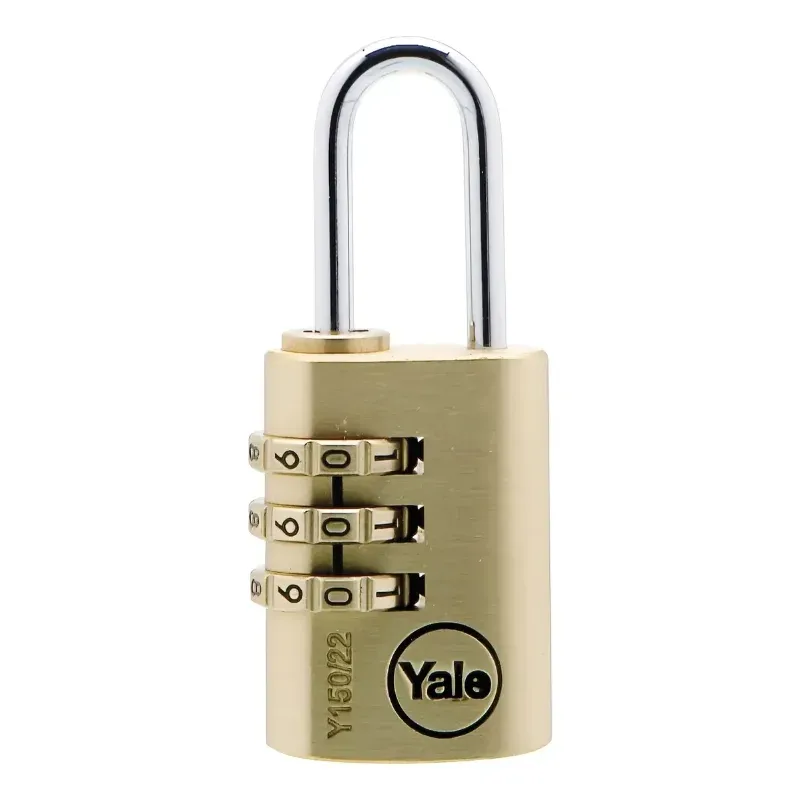 YALE CANDADO BRONCE YALE 22mm Comb - 0011771 - · Cód. 00YA22C