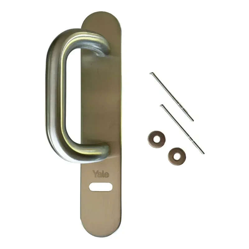 YALE Manijón Fijo Yale Milan Acero Inoxidable Negro Mate · Cód. 00YA646
