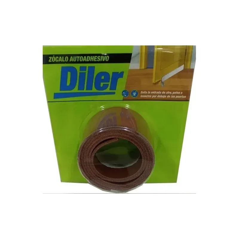 DILER Zócalo Autoadhesivo Diler Marrón 90 cm · Cód. 00ZAM