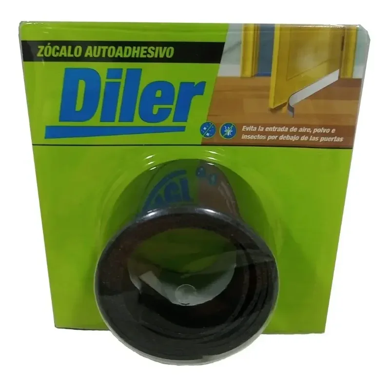 DILER Zócalo Autoadhesivo Diler Negro 90x4 cm · Cód. 00ZAN