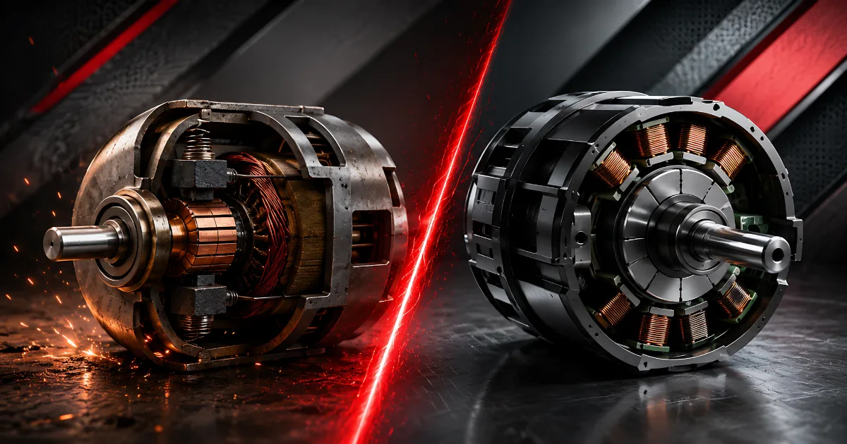 Motor brushless vs con escobillas: ¿vale la pena la diferencia de precio?