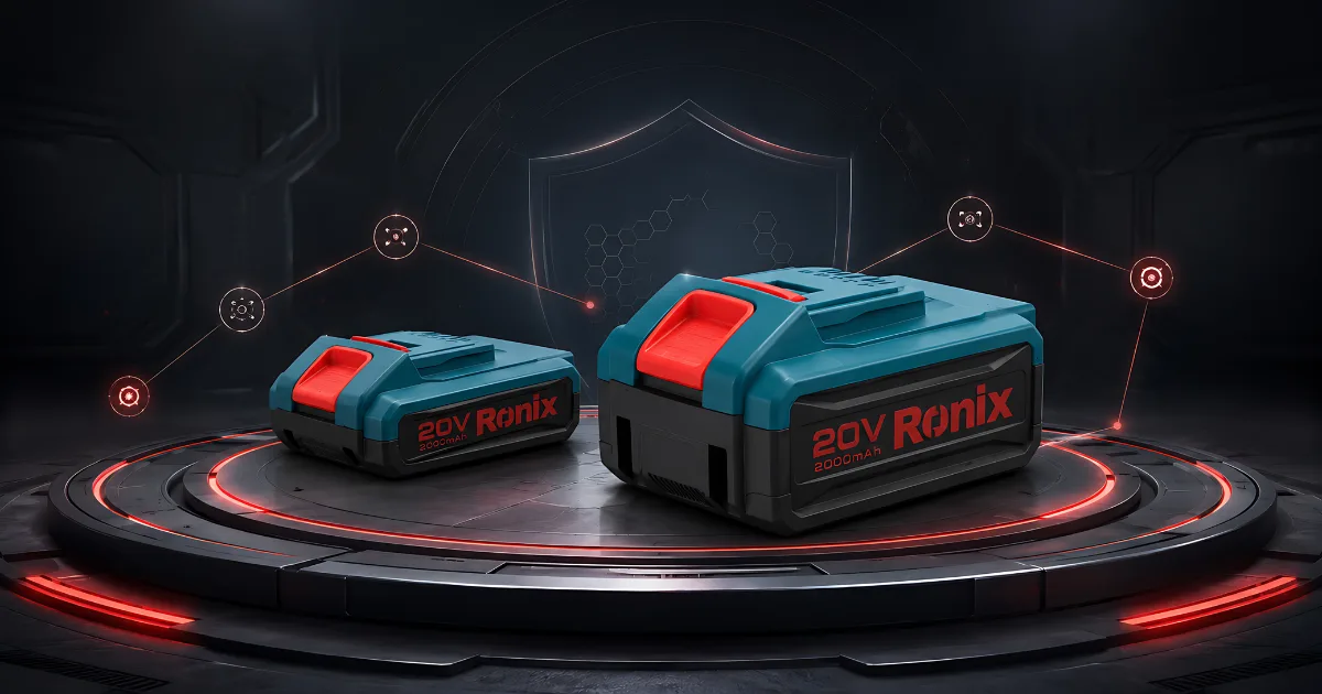 Baterías 20V Ronix: compatibilidad entre máquinas y cómo hacer que duren más