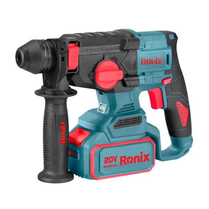 Rotomartillo SDS-plus brushless Ronix 8678 20V 2.5J con 2 baterías