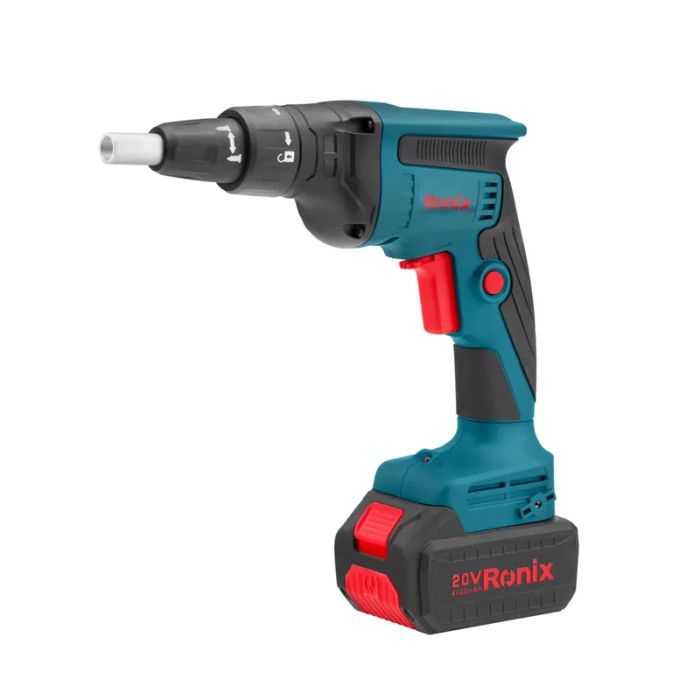 Atornilladora para yeso Ronix 8683 20V con 2 baterías y cargador