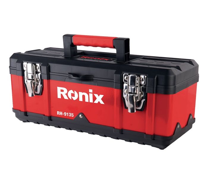 Caja de herramientas metálica con bandeja Ronix RH-9135 400x180x180 mm
