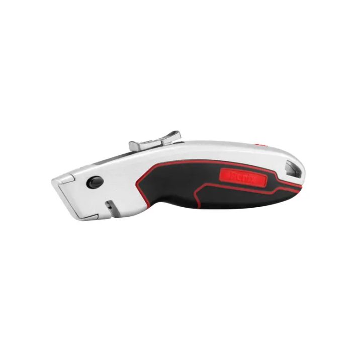 Cutter trincheta trapezoidal metálico retráctil Ronix RH-3013
