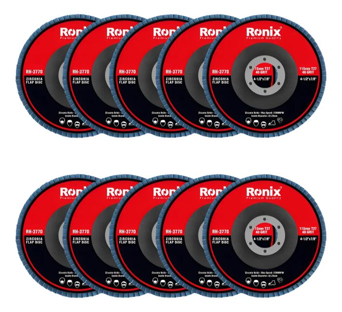 Disco flap de zirconio Ronix
