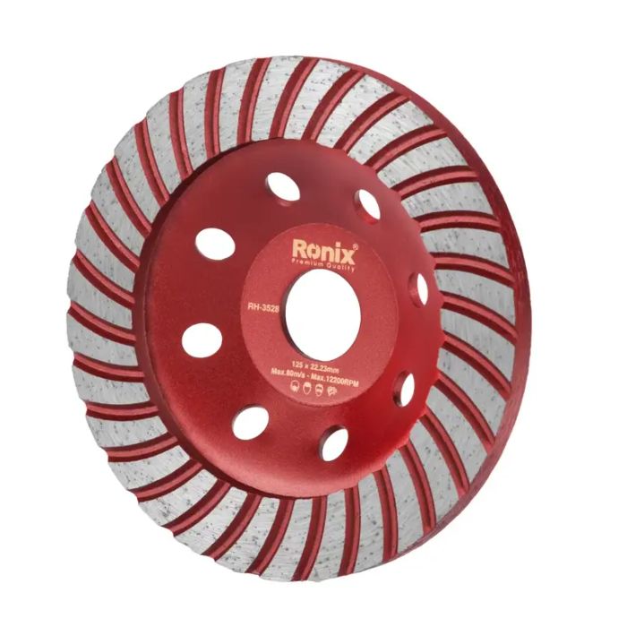Disco muela diamantado para amoladora Ronix