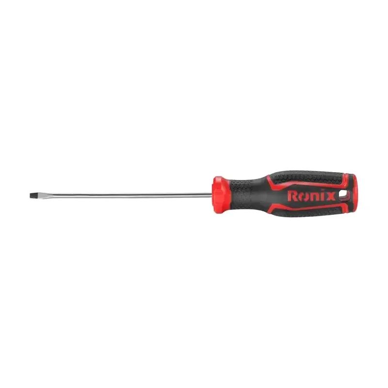 Destornillador philips y planos Ronix CRV imantado