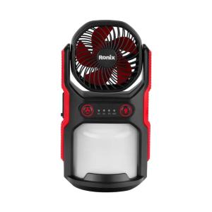 Farol LED con ventilador recargable USB Ronix RH-4210