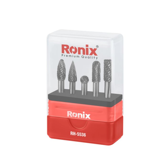 Juego de fresas rotativas Ronix RH-5536 8mm 5 piezas