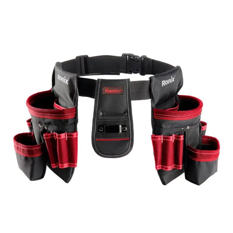 Porta herramientas cinturon de 24 compartimentos Ronix RH-9146