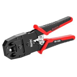 Pinza crimpeadora profesional Ronix RH-1830 para RJ45 RJ11 RJ12