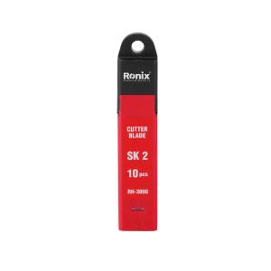 Repuesto hojas de cutter de 18mm SK2 en blister de 10 pz Ronix RH-3090