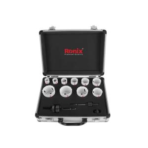 Set de copas bi metálicas de acero rápido 13 pz Ronix RH-5290