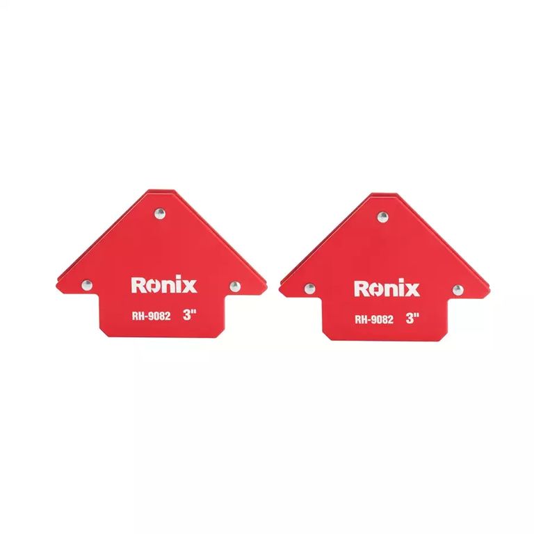 Set de 6 escuadras magnéticas Ronix RH-9082