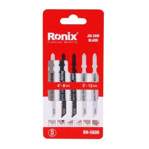 Set de 5 hojas de sierra caladora p/ metal, madera y aluminio Ronix RH-5608