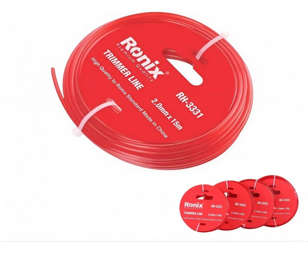 Tanza para bordeadora 2mm x 15MTS Ronix RH-3331